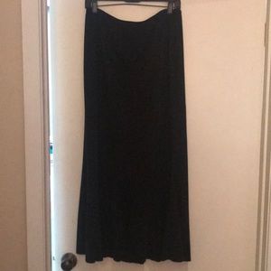 Long black skirt